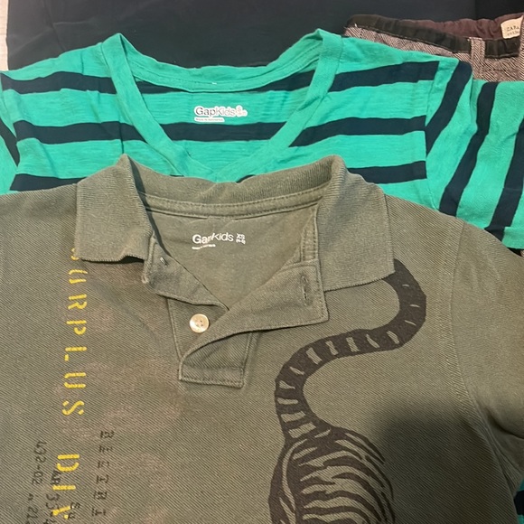 Lot of 13 pc boys clothing pants T-shirts hoodie size 4 to 7 zara gap Gymboree - Picture 8 of 16